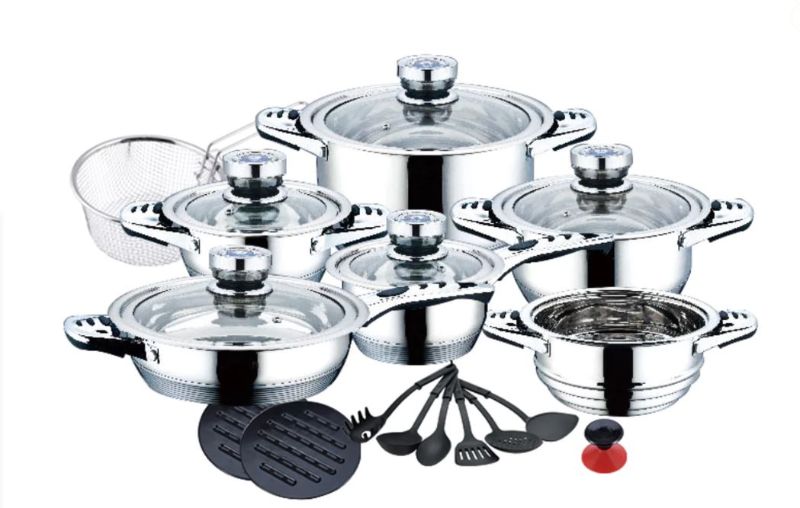 Photo 1 of 23 PC Stainless Steel Royal Cookware Set
