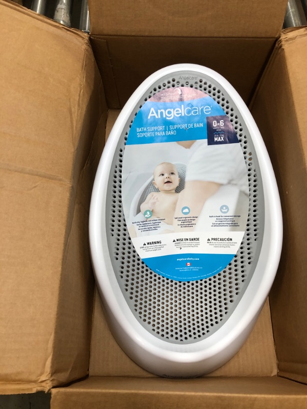 Photo 2 of Angelcare Baby Bath Support (Grey) | Ideal for Babies Less than 6 Months Old