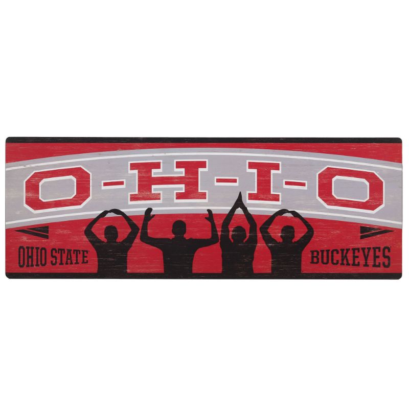 Photo 1 of 90188653-S NCAA Ohio State University Wood Wall Decor
