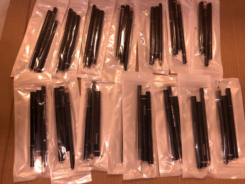Photo 1 of 15 Pack ---- ETEDES 3 Different Precision Eyeliners,Waterproof,Smudge Proof Eyeliner ;Black
