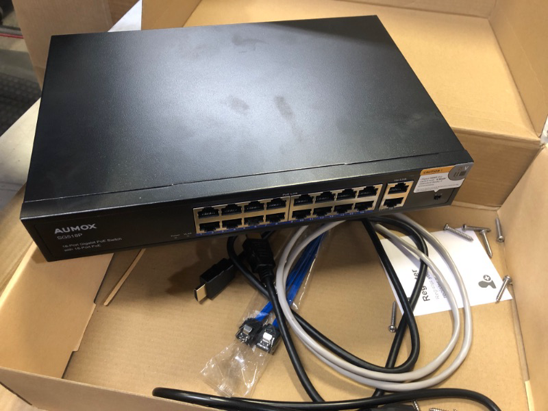 Photo 1 of  Ethernet Gigabit PoE Switch,  