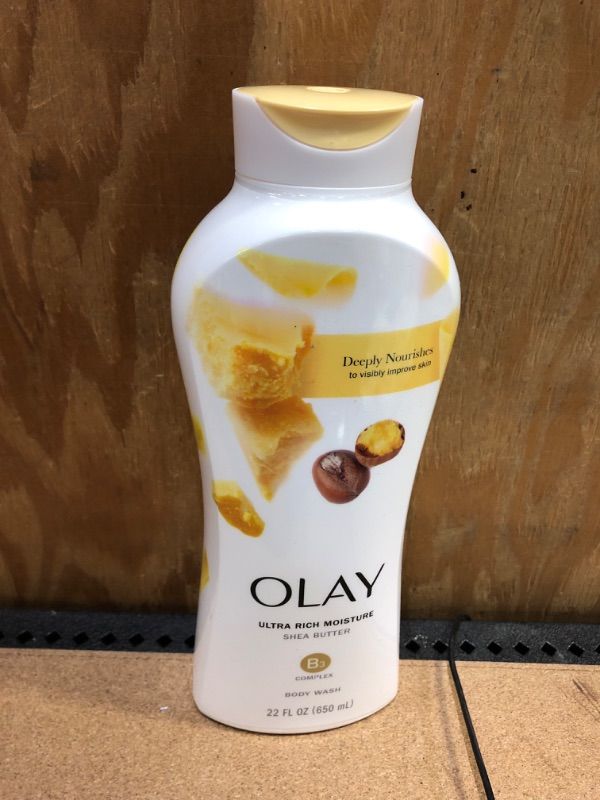 Photo 2 of 1pc--Olay Ultra Rich Moisture Body Wash with Shea Butter, 22oz  
