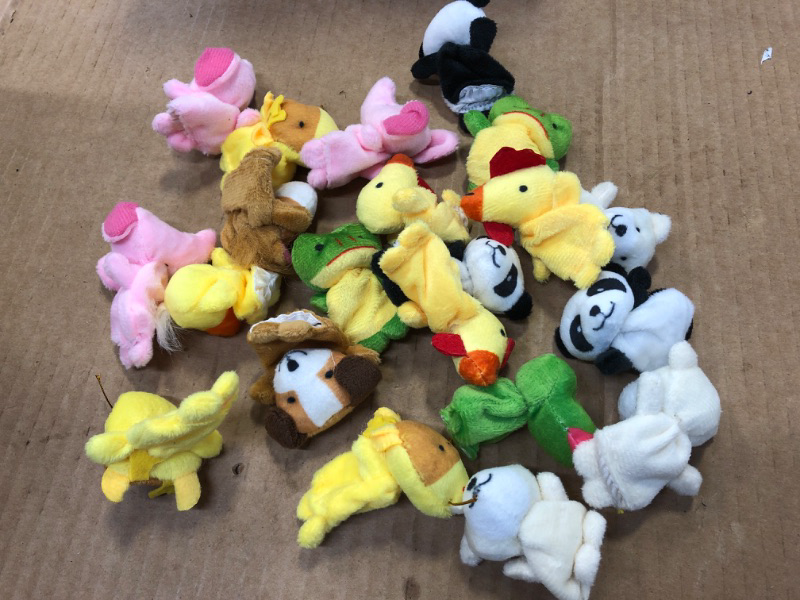 Photo 1 of   Plush Animals Finger Puppet Toys - Mini  
