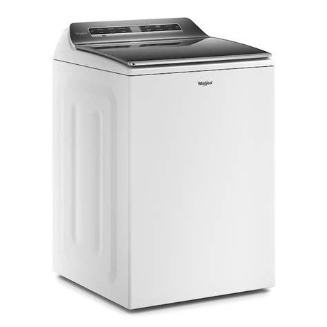 Photo 1 of Whirlpool Smart Capable w/Load and Go 5.3-cu ft High Efficiency Impeller and Agitator Smart Top-Load Washer (White) ENERGY STAR
