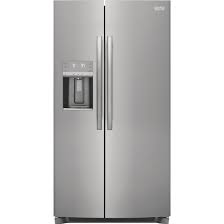 Photo 1 of Frigidaire Gallery 25.6-cu ft Side-by-Side Refrigerator with Ice Maker (Fingerprint Resistant Stainless Steel) ENERGY STAR
