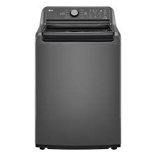 Photo 6 of LG 5-cu ft High Efficiency Impeller Top-Load Washer (Middle Black) ENERGY STAR
