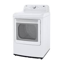 Photo 1 of LG 7.3-cu ft Side Swing DoorGas Dryer (White) ENERGY STAR
