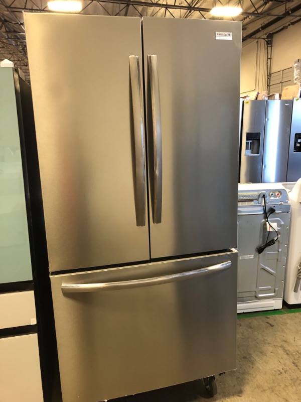 Photo 6 of 23.3 cu. ft. French Door Refrigerator in Stainless Steel, Counter-Depth
