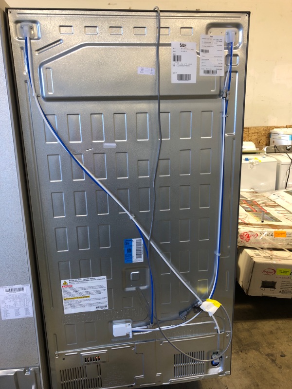 Photo 6 of LG Door in Door 27.12-cu ft Side-by-Side Refrigerator with Ice Maker (Printproof Stainless Steel)
