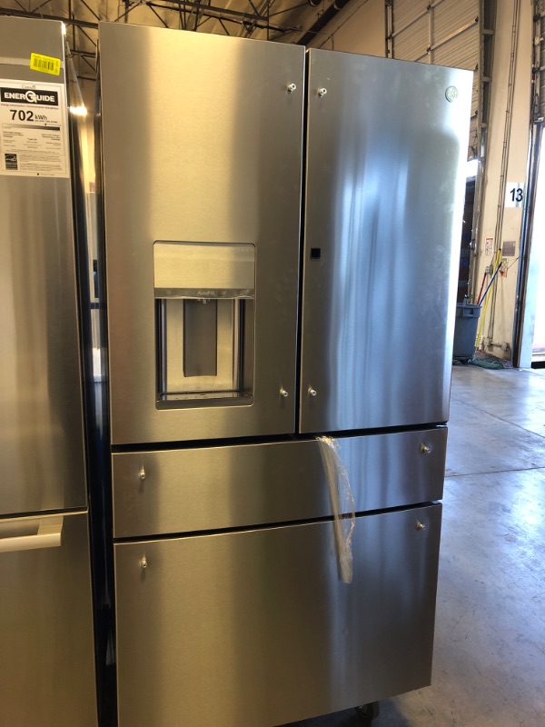 Photo 6 of GE Profile 27.9-cu ft Smart French Door Refrigerator with Ice Maker and Door within Door (Fingerprint-resistant Stainless Steel) ENERGY STAR
