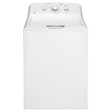 Photo 1 of GE 4.2-cu ft Agitator Top-Load Washer (White)
