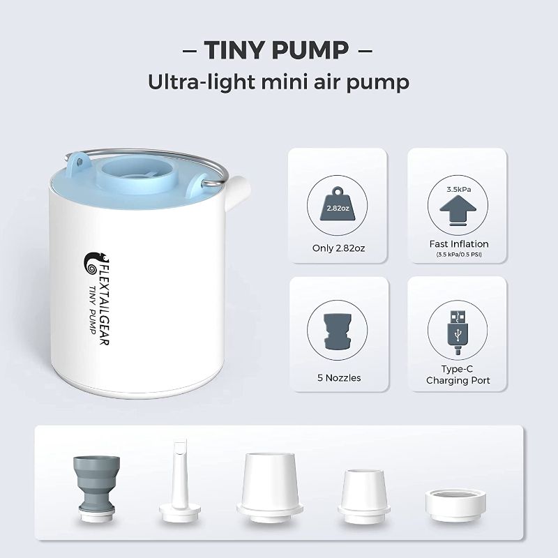 Photo 1 of   Tiny and Portable Air Pump Ultra-Mini Pump w 
