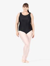 Photo 1 of 2xl--Theatricals Womens Plus Size Tank Dance Leotard Black