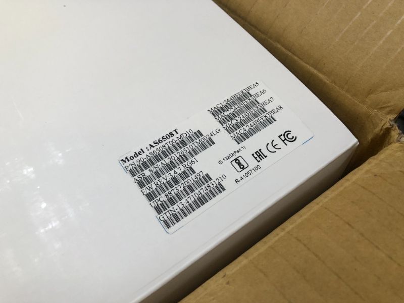 Photo 3 of Asustor Lockerstor 8 AS6508T - 8 Bay NAS, 2.1GHz Quad-Core, 2 M.2 NVMe SSD Slot, 10GbE Port, 2.5GbE Port, 8GB RAM DDR4, Enterprise Network Attached Storage (Diskless) 8 Bay AS65