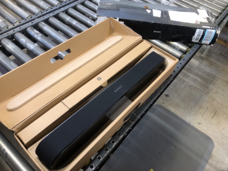 Photo 1 of Sonos Beam (Gen 2). The compact smart soundbar for TV, music and more. (Black)
OPEN BOX ITEM 