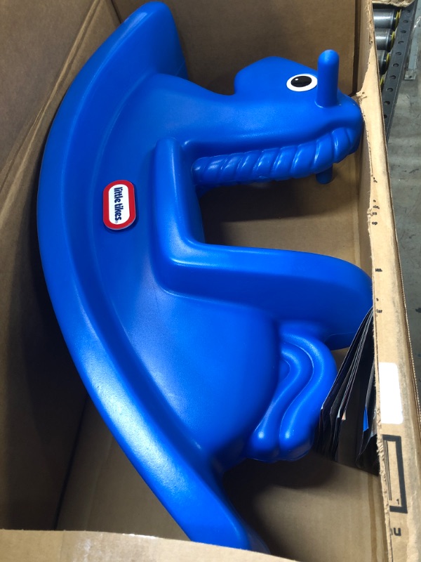 Photo 2 of Little Tikes Rocking Horse Blue