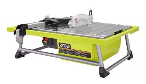 Photo 1 of 4.8 -Amps 7 in. Blade Corded Tabletop Wet Tile Saw
