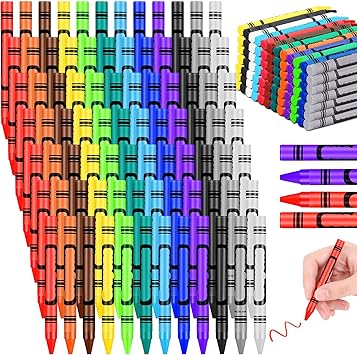 Photo 1 of Ctosree 960 Count Crayon Bulk 80 Set of 12 Colors Marking Crayon Pack Wrapped Wax Crayons Wax Marker Classroom School Crayon Supplies for Teachers School Classroom Boys Girls Birthday Party Supplies
