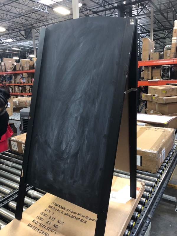 Photo 1 of Frame Menu Board Black