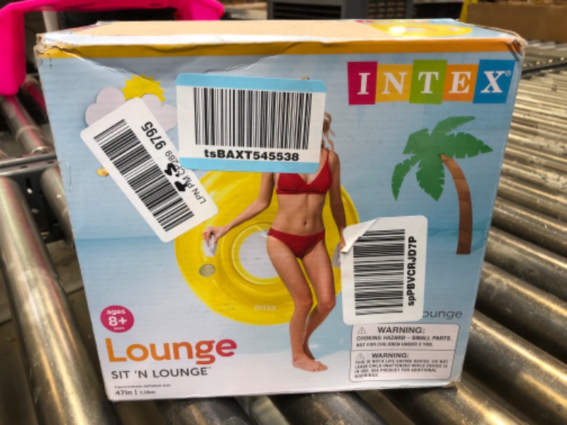 Photo 2 of 47 inches Sit 'N Lounge in Color Box, 2 Assorted Colors Age 8+, Case of 6