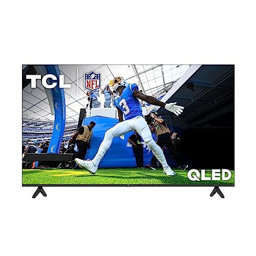 Photo 1 of TCL 65-Inch Q6 QLED 4K Smart TV with Fire TV (65Q650F, 2023 Model) Dolby Vision, Dolby Atmos, HDR Pro+, Voice Remote with Alexa, Streaming UHD Television *** SCREEN HAS CRACKS FROM TRANSPORT ***
