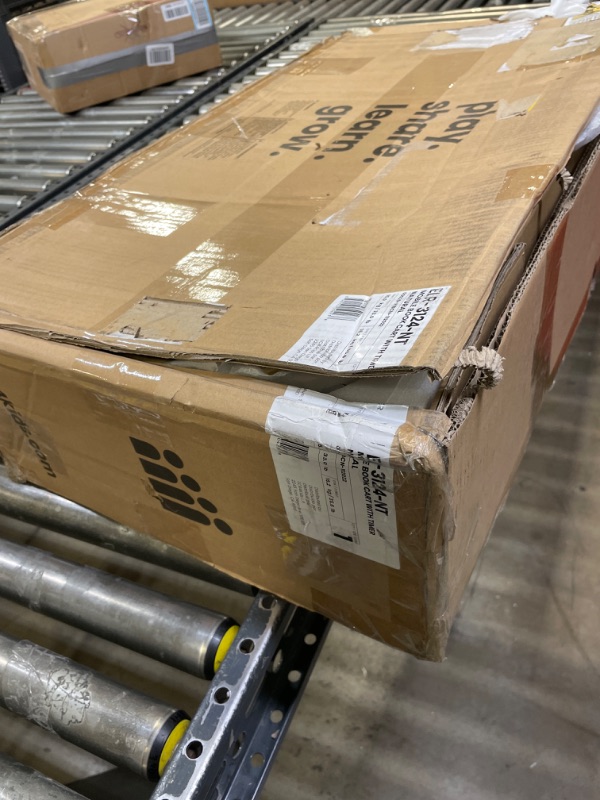 Photo 1 of ECR4Kids Mobile Book Cart with Countdown Timer, Classroom Bookshelf, Natural