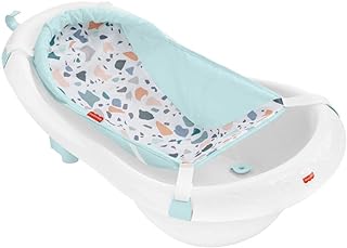 Photo 1 of Fisher-Price 4-In-1 Sling 'N Seat Bath Tub, Pacific Pebble