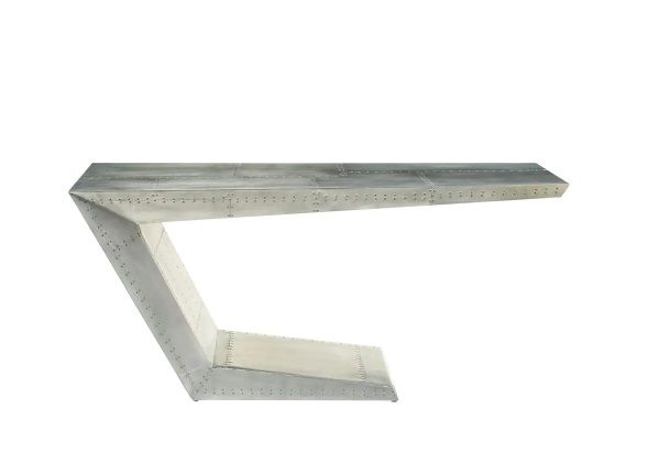 Photo 2 of Brancaster Aluminum Desk Dimensions: H 31 in, W 71 in, D 32 in. Weighs 196lbs