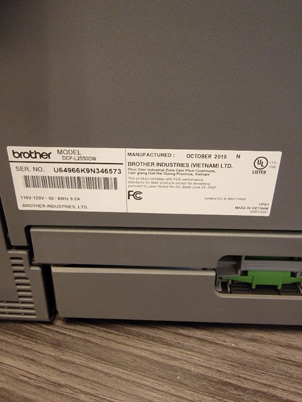 Photo 2 of Brother Printer