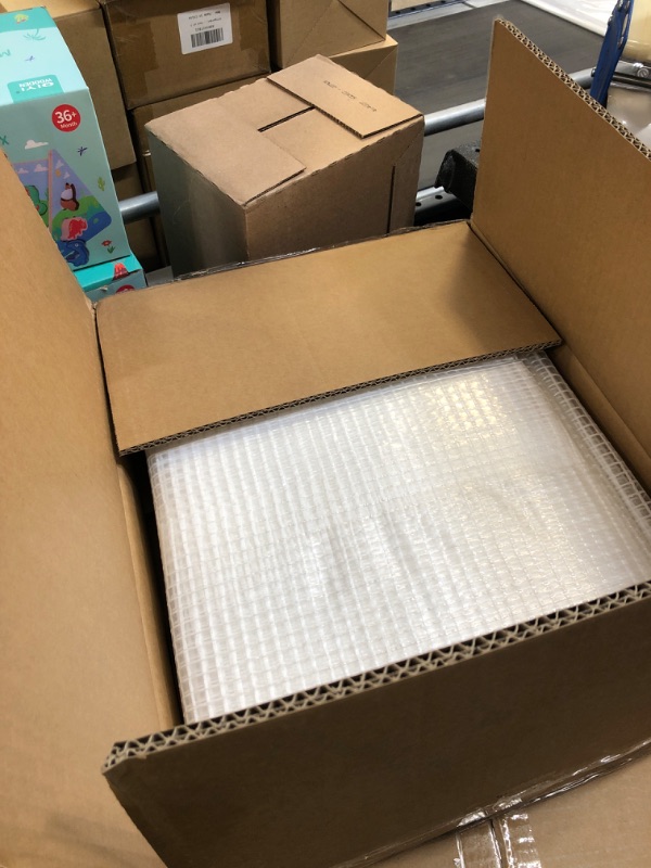 Photo 1 of AmazonCommercial Moving Storage -Packing Blanket, 40" x 74", 4-Pack white  40x74IN 4-Pack