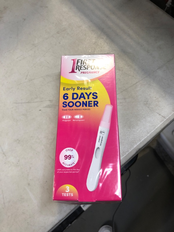 Photo 2 of First Response Early Result Pregnancy Test, 3 Count (Pack of 1) (Packaging & Test Design May Vary)