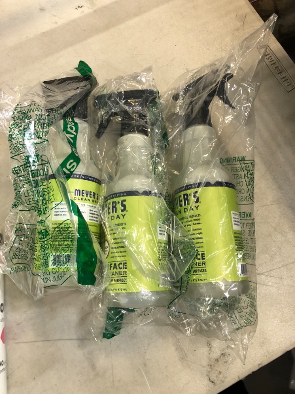 Photo 2 of Mrs. Meyer's All-Purpose Cleaner Spray, Lemon Verbena, 16 fl. oz - Pack of 3 Lemon Verbena Spray
