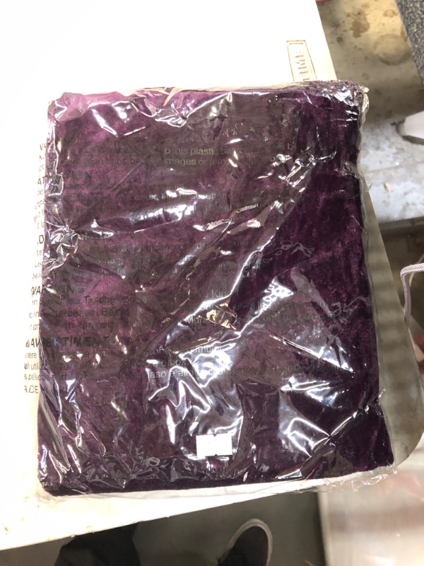 Photo 1 of BIGXIAN Kids Hooded Velvet Cloak Halloween Christmas Fancy Cape for Kids (Purple)
