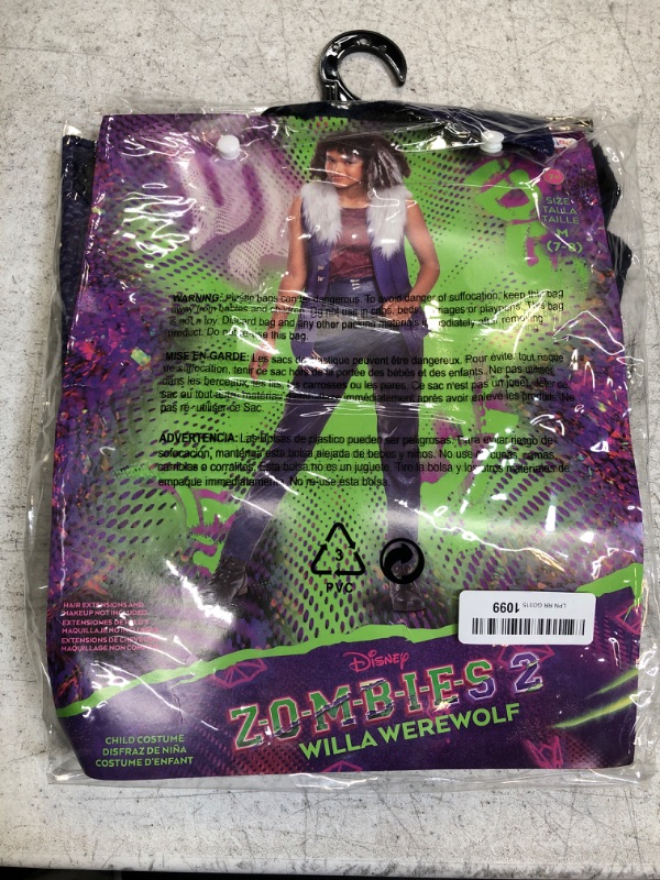 Photo 2 of DISNEY Z-O-M-B-I-E-S 2 WILLA WEREWOLF - SIZE 7-8