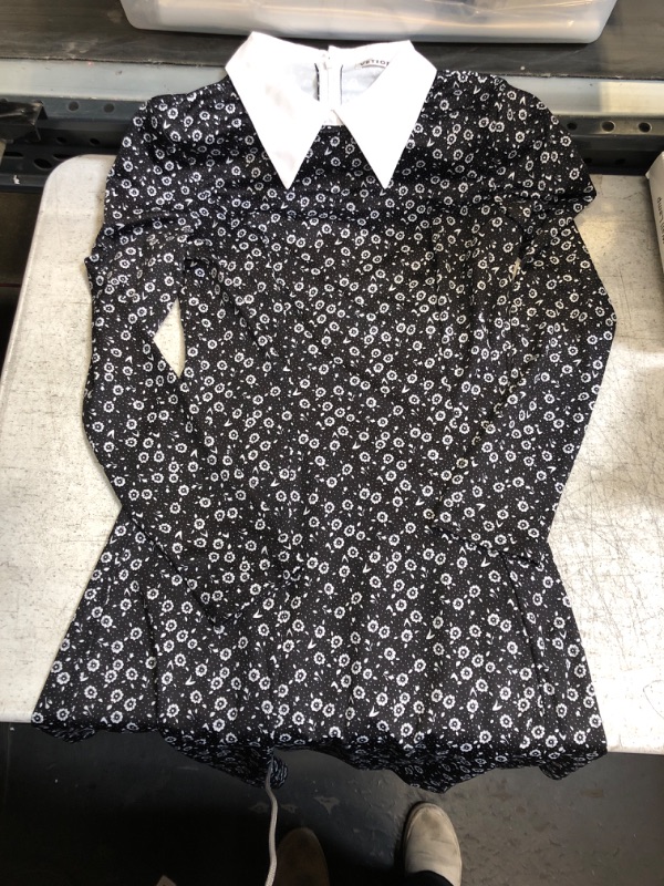 Photo 1 of Black Floral Dress Medium 