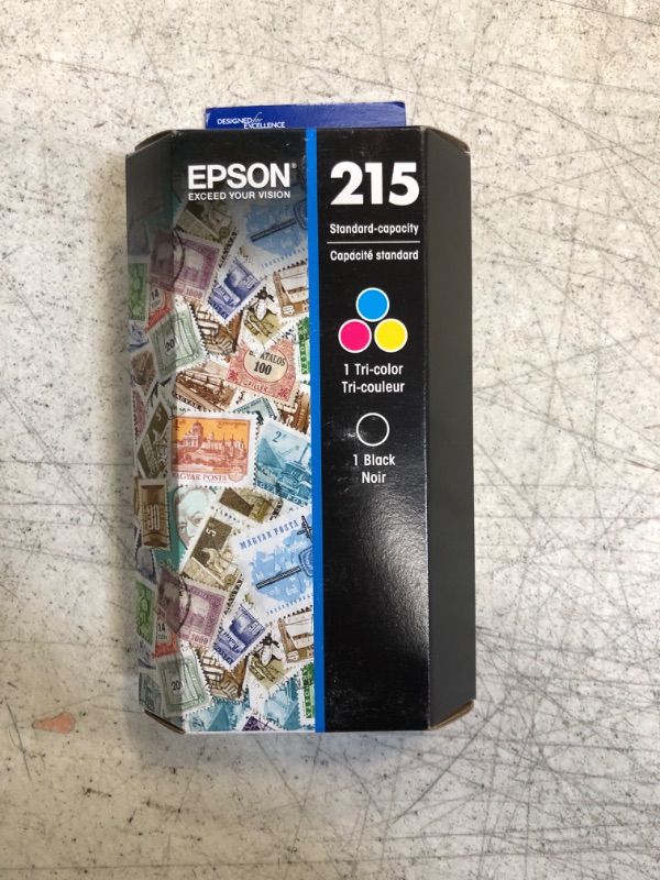 Photo 2 of Epson - 215 2-Pack Standard Capacity Ink Cartridges - Black/Multicolor
