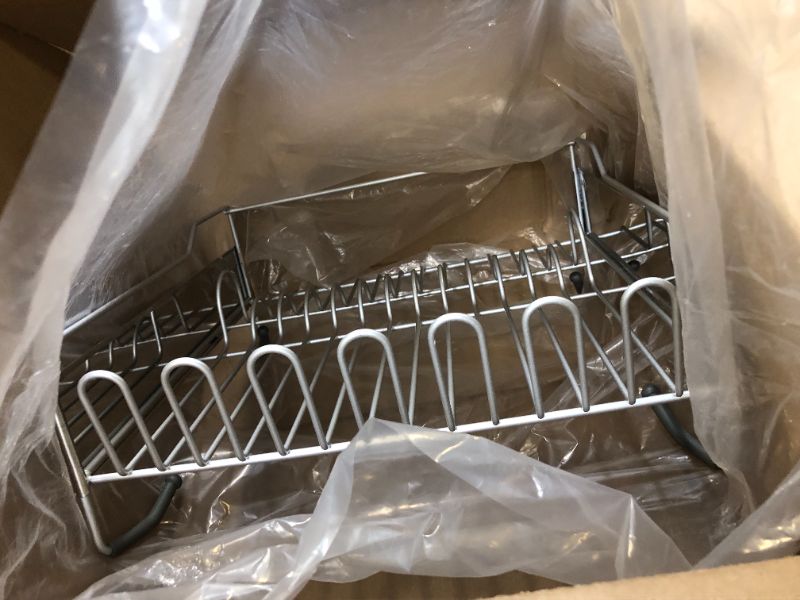 Photo 2 of KitchenAid Full Size Stainless Steel Dish-Drying Rack, 20.47-Inch, Gray MISSING TRAY 
