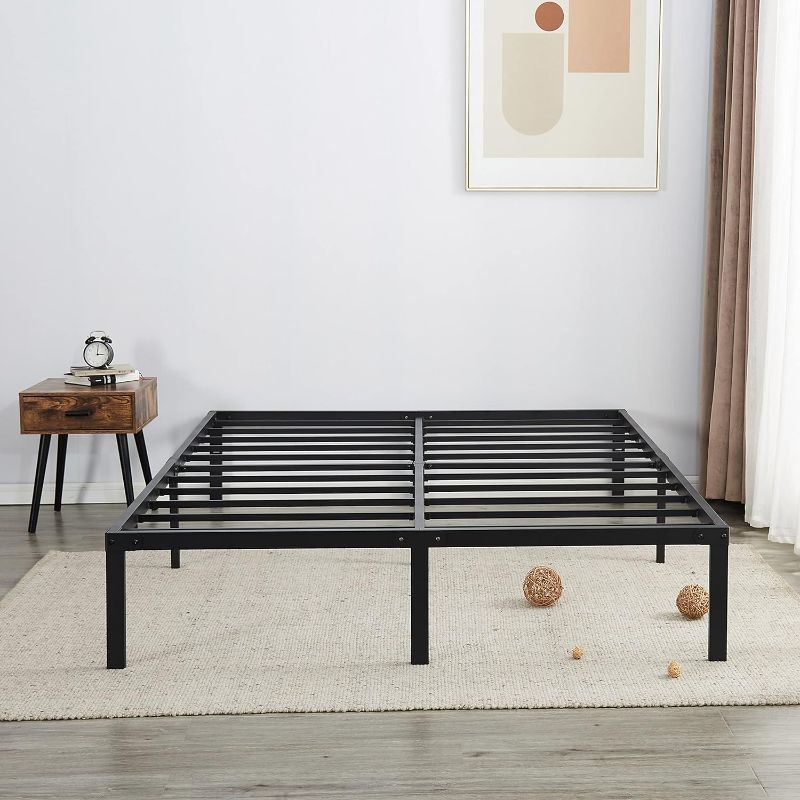 Photo 1 of AMOBRO H-5-K KING PLATFORM BED FRAME