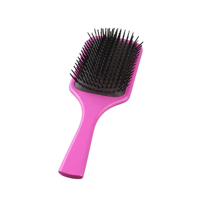 Photo 1 of Manis Zuo Natural Wooden Paddle Hair Brush, women or mens hair brush, Wet dry hair brush, curly hair brush makes hair smooth, with Soft silicone bristles for Long Or Short or Thick Fine Hair?1 count? Small Purple