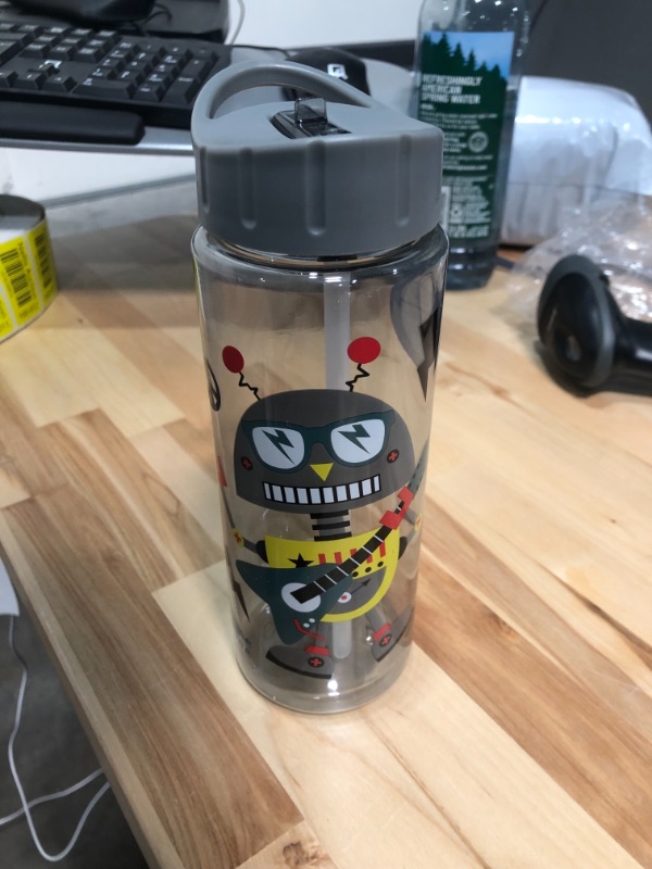 Photo 2 of """2 PCS""20 oz kids water bottle (Robot)