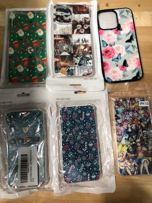 Photo 1 of BUNDLE OF 6 MIXED IPHONE CASES