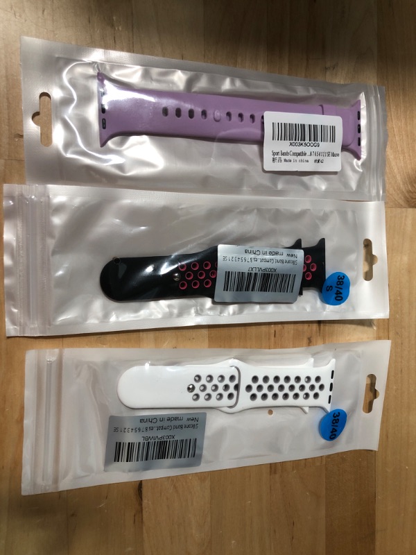 Photo 1 of 3PK- MIXED APPLE WATCH BANDS 38/40MM