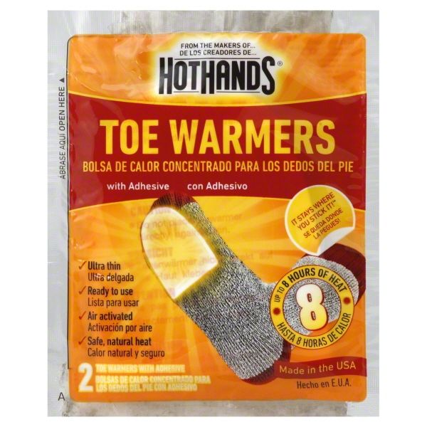 Photo 1 of 8PK-HotHands Toasti Toes, Orange
