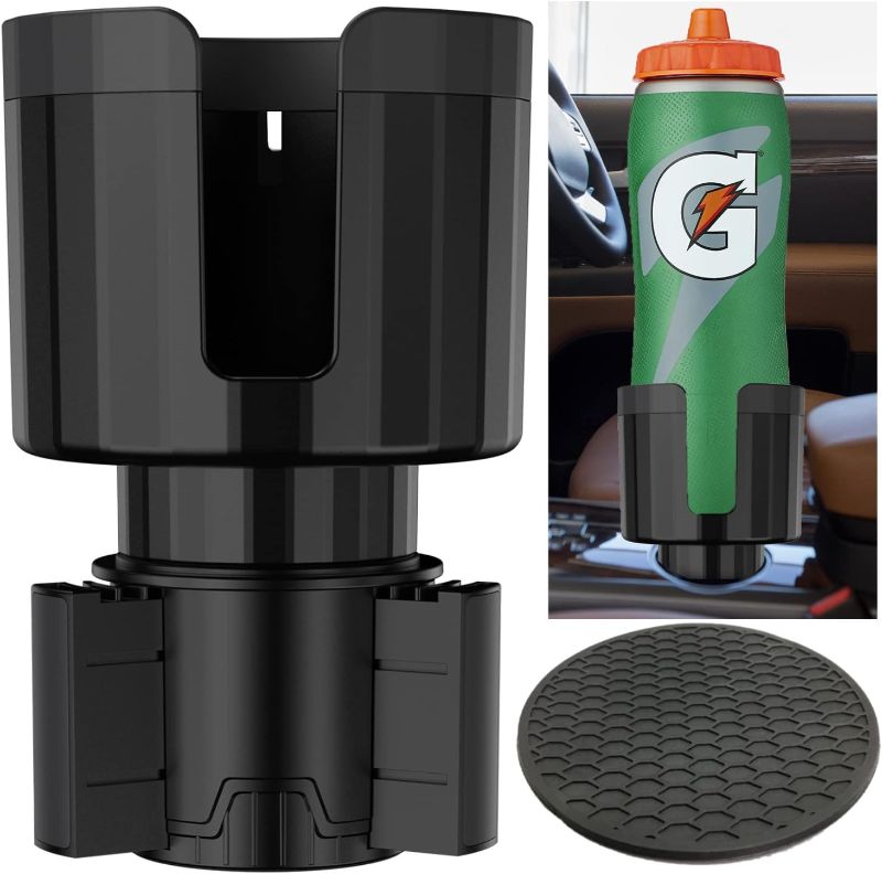 Photo 1 of 2PK-Car Cup Holder Expander, Cup Holder Expander for Car, Adjustable Cup Holder for Car, Hydroflask Cup Holder for Car, Compatible with Hydro Flasks 26/40 Ounce...
