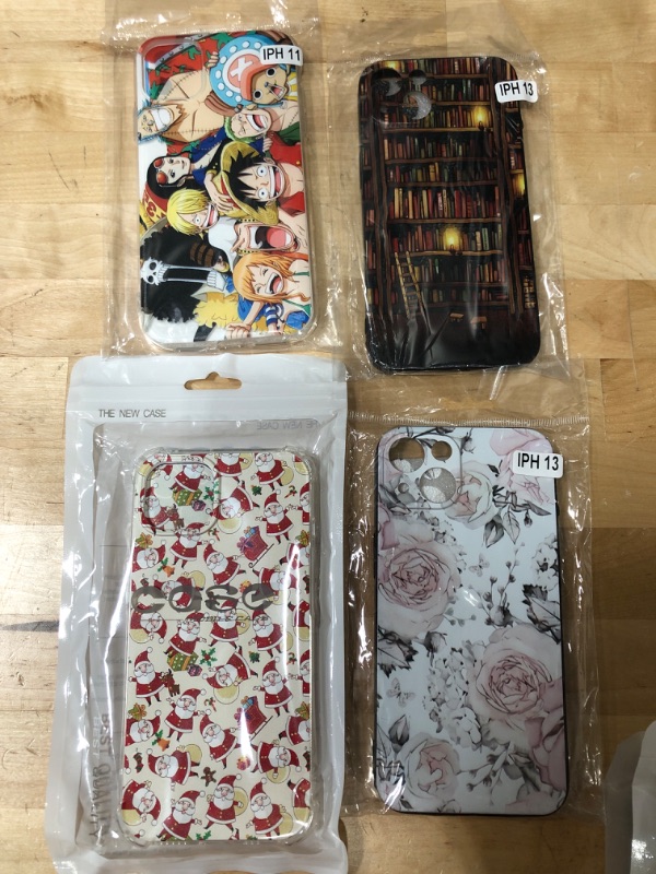 Photo 1 of 4PK IPHONE 13 PHONE CASES