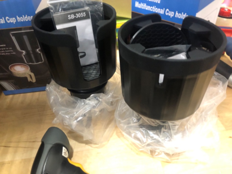 Photo 2 of 2 PACK All Purpose Car Cup Holder Expander with Adjustable Base Compatible with Yeti 14/24/36/46oz Ramblers, Hydro Flasks 32/40oz, Other Large Bottles Mugs in 2.5"-4.1"