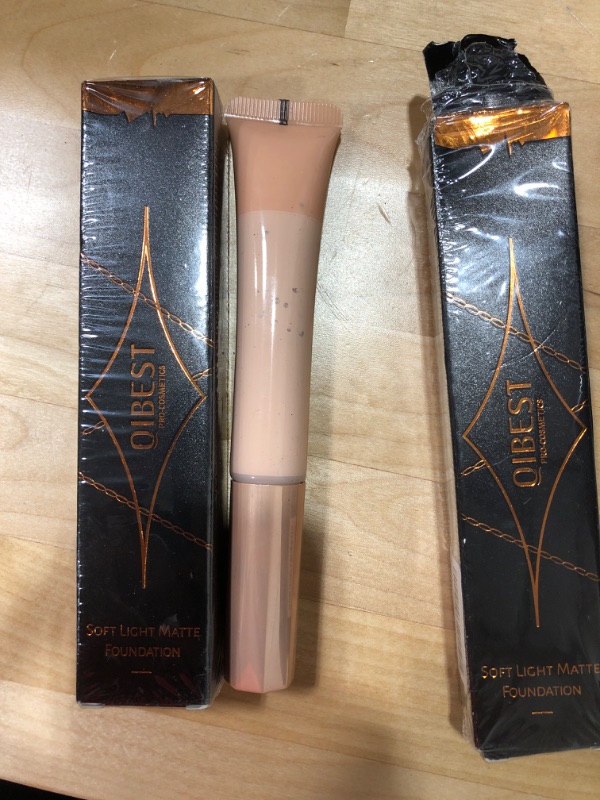 Photo 1 of **SET OF 3** QIBEST FOUNDATION SOFT LIGHT CREAMY WAND