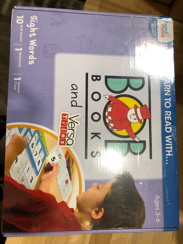 Photo 2 of hand2mind Learn to Read with BOB Books and VersaTiles Sight Words Set