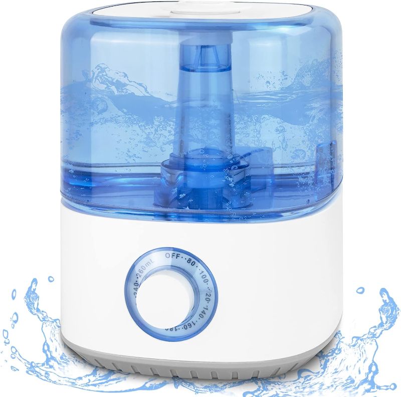 Photo 1 of ***TESTED/ POWERS ON***2.5L Small Humidifier,Cool Mist Ultrasonic Humidifiers for Bedroom