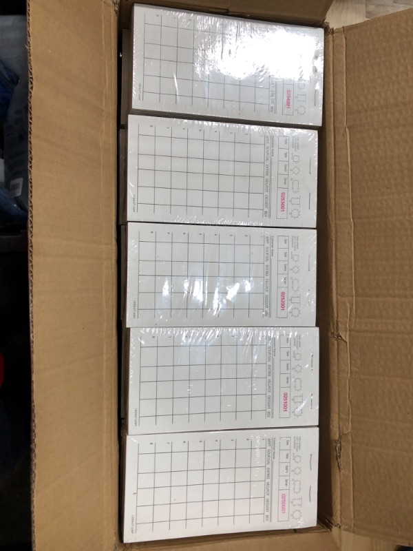 Photo 2 of 60 Pads Guest Check Pads,100 Sheets/pad, 6000 Sheets in Total, White Server Pad Order Pad Paper 1 Part Guest Check with 8 Lines Notepad for Waiter and Waitress Receipt Book, Diners, Restaurant